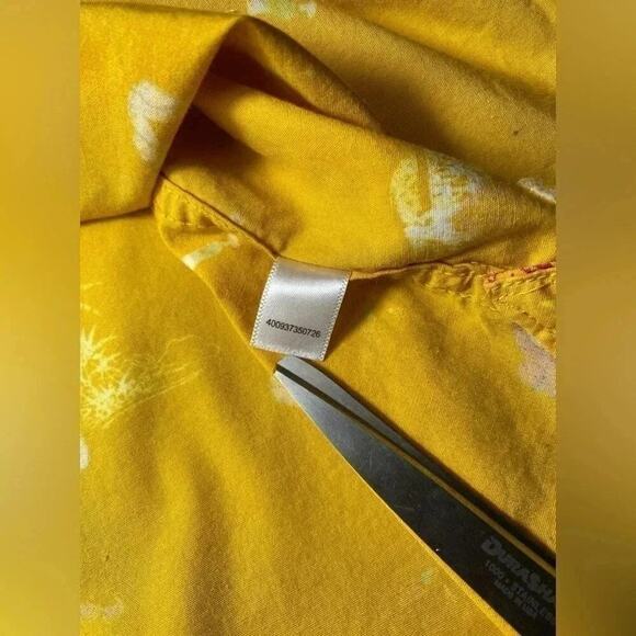 Hang Ten Retro Beach Print Button-Up Shirt Size XL – Pin-Up Girl Aloha Vibes - Picture 4 of 9